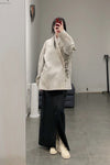 Aviva Jifei Xue straight skirt SS23-CSS-BLK